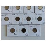 Roosevelt Dimes Including Silver