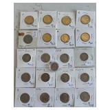 Buffalo Nickels Including Gold Plated