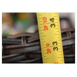 5-Piece Wicker Patio Set with Cushions