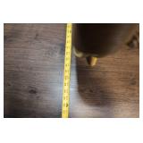 Bamboo Lounge Chair and Ottoman Set with Cushions