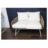Outdoor Patio Loveseat with Cushions