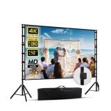 Projector Screen with Stand 150" Portable $99.99 Retail - Brand New