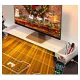 Desk Space Heater 330W 2 in 1 Monitor Stand $69.99 Retail - Brand New