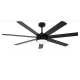 Ceiling Fan 62" with Lights Black $139.99 Retail - Brand New