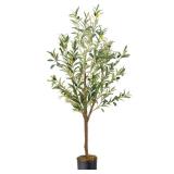 Artificial Olive Tree with Pot 4ft