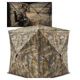 Tidewe Hunting Blind 270 Degree See Through with Carrying Bag Pop Up $129.99 Retail - Brand New