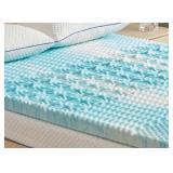 Memory Foam Mattress Topper 2" 5 Zone King $54.99 Retail - Brand New
