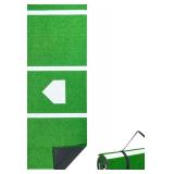Baseball and Softball Upgraded Turf with Bases and Home Plate 10ft by 3ft $199.99 Retail - Brand New