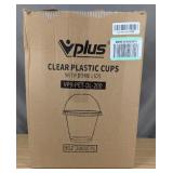 Plastic Cups and Lids 199 Count $32.99 Retail - Brand New