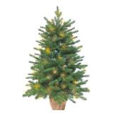 Mini 3ft Christmas Tree Pre Lit $59.99 Retail - Brand New