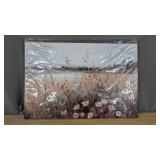 Wildflower Printed Canvas 24" x 16" $34.99 Retail - Brand New
