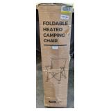 Foldable Heated Camping Chair $89.99 Retail - Brand New