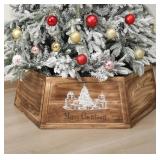 Christmas Tree Rustic Collar $65.99 Retail - Brand New