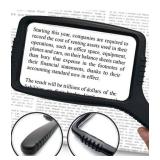 Large Rectangle Magnifying Glass for Reading - Brand New