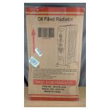 Portable Oil Filled Radiator $79.99 Retail - Brand New