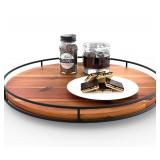 Lazy Susan with Steel Frame 16" $45.99 Retail - Brand New