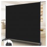 Room Divider Panel Black 71" W $39.99 Retail - Brand New