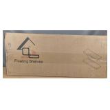 Floating Shelves Brown 24" W 8" Deep 2 Pack $49.99 Retail - Brand New