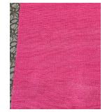Rug Mat - Pink Braided Knit Floor Rug for Living Room & Entryway 8