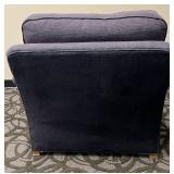 Lexington Upholstery Armchair - Made in USA - Blue Fabric