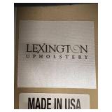 Lexington Upholstery Armchair - Made in USA - Blue Fabric
