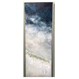 Abstract Seascape Triptych - 3-Panel Framed Canvas Artwork