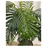 Artificial Parlor Palm - 60 in Tall in Black Planter