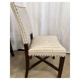 Chairs - Stripe Parson Chairs & Beige Accent Chair (Lot of 3) - For Repair