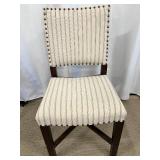 Chairs - Stripe Parson Chairs & Beige Accent Chair (Lot of 3) - For Repair
