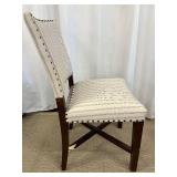 Chairs - Stripe Parson Chairs & Beige Accent Chair (Lot of 3) - For Repair