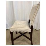 Chairs - Stripe Parson Chairs & Beige Accent Chair (Lot of 3) - For Repair