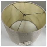 Lampshades - Beige & Gray Textured Linen (3-Piece Set)