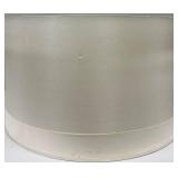 Drum Lamp Shade - Silver Brushed Exterior & Beige Interior, Spider Fitter
