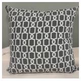 Two D.V. Kap Home  Geometric Throw Pillows