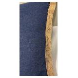 Two Accent Pillows - Navy Blue