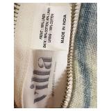 Indigo Linen Throw Pillows & Abstract Pattern - Made in India & Set of 2
