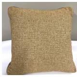 Throw Pillows (Lot of 3) - Striped & Textured Weave Cushions