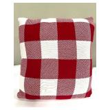 Red Buffalo Check Throw Pillows - Set of 3