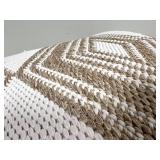 3 Decorator Pillows including Classic Concepts Geometric Throw Pillow 22 x 22 - Polyester Filling