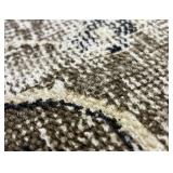 Creative Co-Op Rug - Distressed Floral Pattern