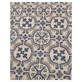 Capel Finesse Tower Capri Blue Area Rug Indoor/ Outdoor