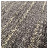 Area Rug - Neutral Gray Striped