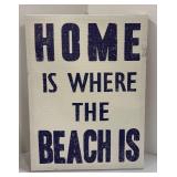 Seahorse Decor & Beach Sign Wall Art