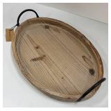 Globe on Stand with Armillary Rings, Creative Co-op Wooded Tray & Black Greyhound Statue