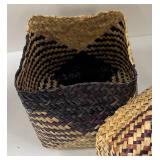 Trio of Woven Storage Baskets