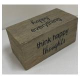 Wooden Round Tray, Beach Sign, Lighthouse Decor and Inspirational Block