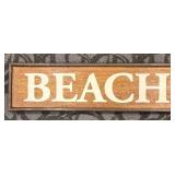 Creative Co-op Beach House Wood Sign 69"