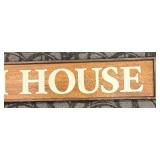 Creative Co-op Beach House Wood Sign 69"