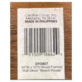 Creative Co-op Beach House Wood Sign 69"