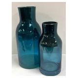 Hampton Forge Oceana Lime Aqua Fish Platter, Bottles, Eat Tin Tray and More